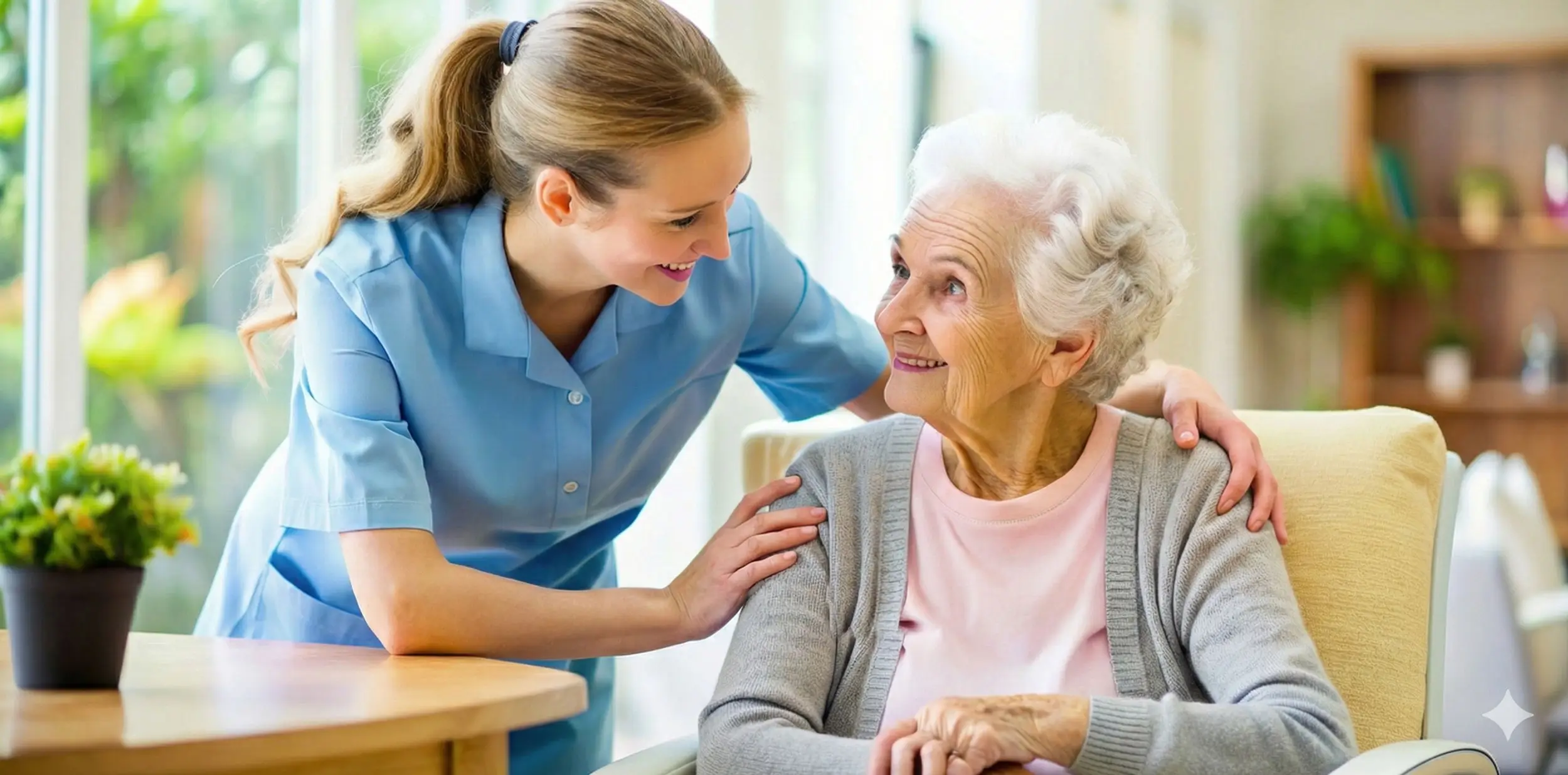 Senior woman smiling outdoors